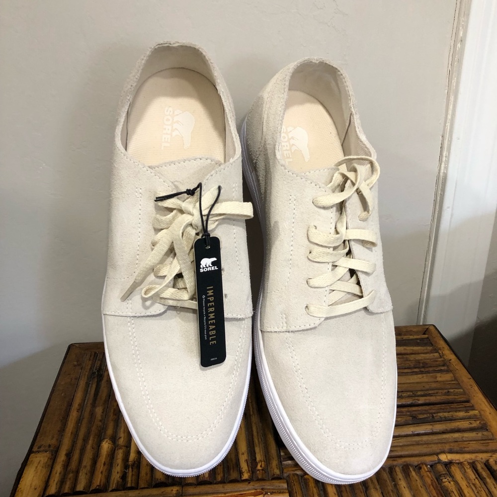 Sorel Mens Suede Lace Up Sneakers Shoes Waterproof Impermeable Size 11 - Picture 2 of 13